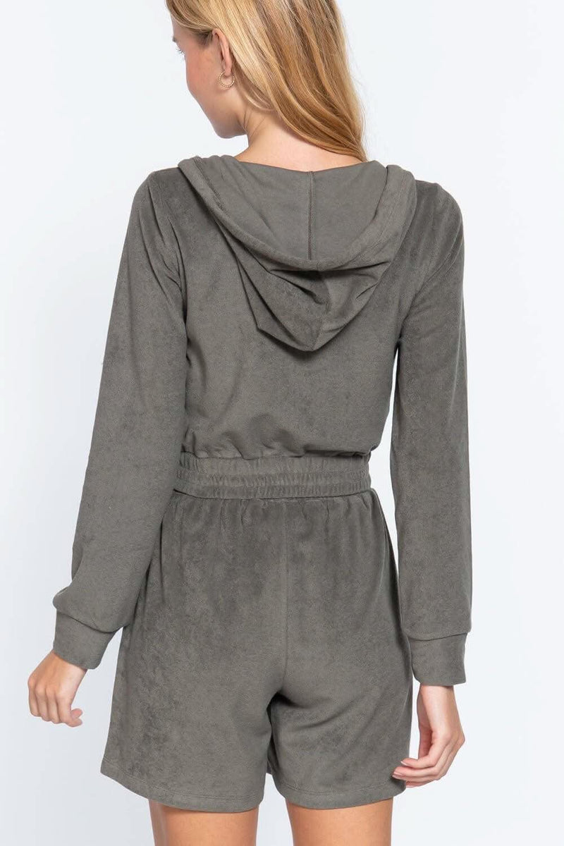 Hoodie Terry Towelling Jacket - Fit Me For 20
