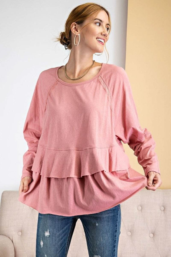 Lace Detailing Tunic - Fit Me For 20