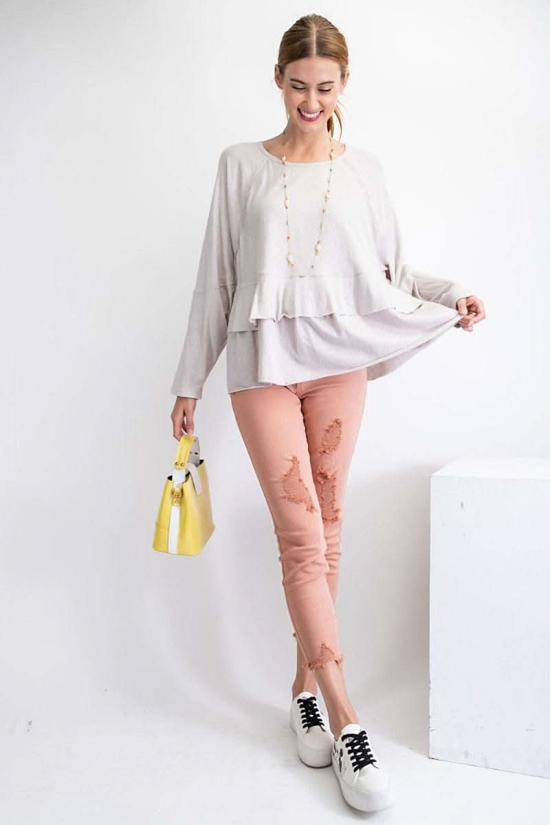 Lace Detailing Tunic - Fit Me For 20
