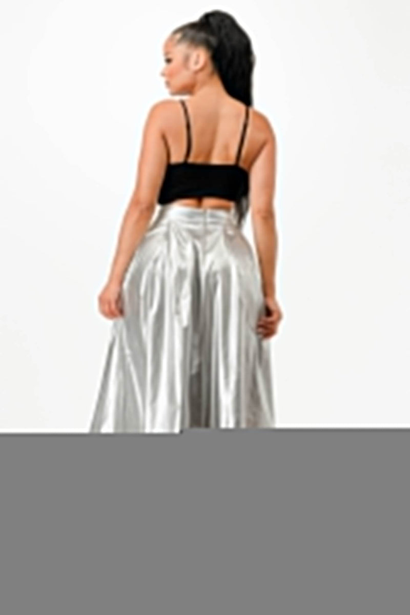 Midi Skirt With Pockets - Fit Me For 20
