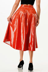Midi Skirt With Pockets - Fit Me For 20