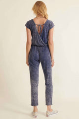 Mineral Washed Finish Knit Jumpsuit - Fit Me For 20