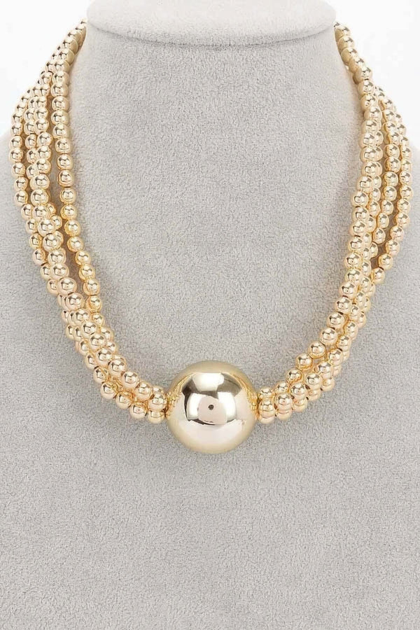 Multi Ccb Necklace - Fit Me For 20