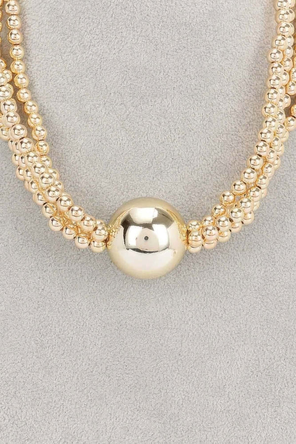 Multi Ccb Necklace - Fit Me For 20