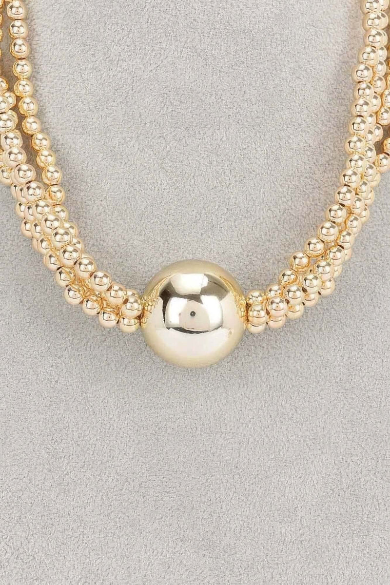Multi Ccb Necklace - Fit Me For 20
