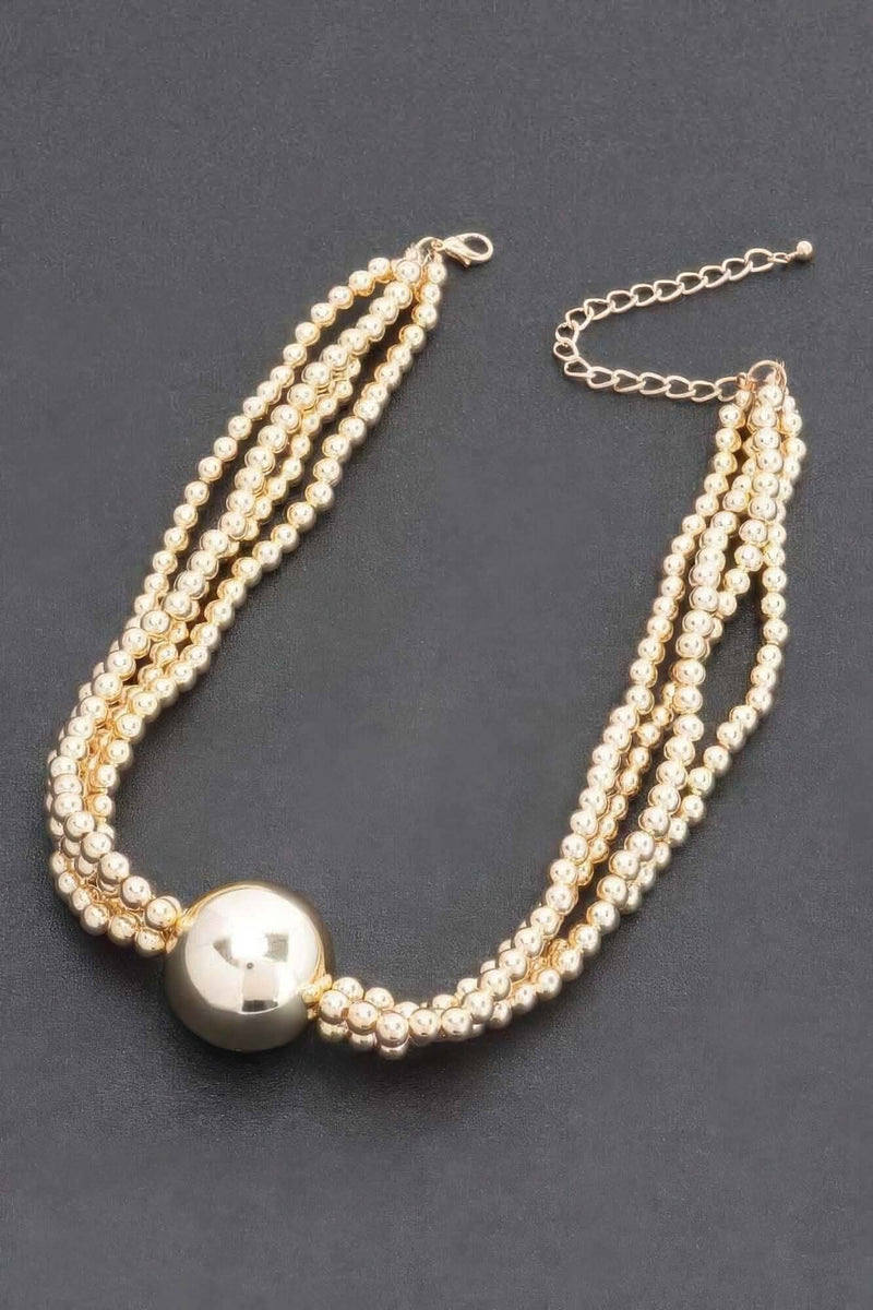 Multi Ccb Necklace - Fit Me For 20