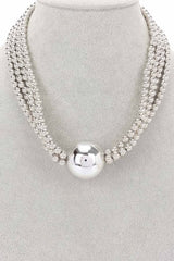 Multi Ccb Necklace - Fit Me For 20