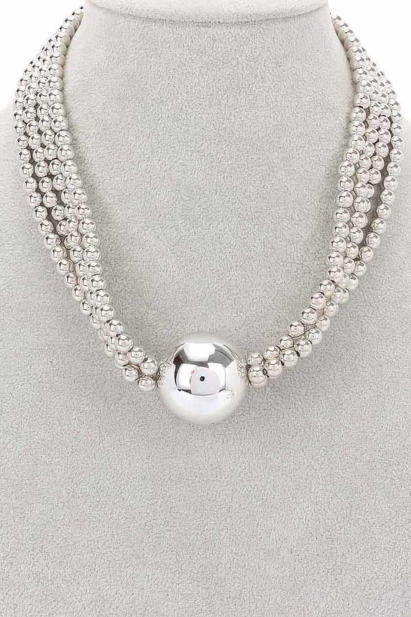 Multi Ccb Necklace - Fit Me For 20