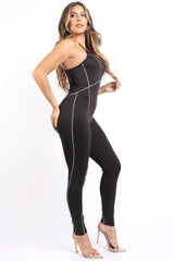 Overlock Line Jumpsuit - Fit Me For 20