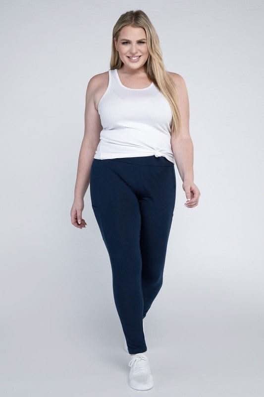 Plus Everyday Leggings with Pockets - Fit Me For 20