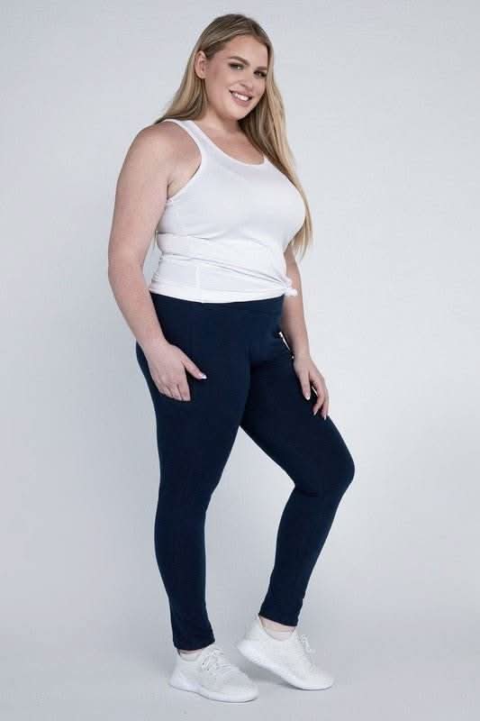 Plus Everyday Leggings with Pockets - Fit Me For 20