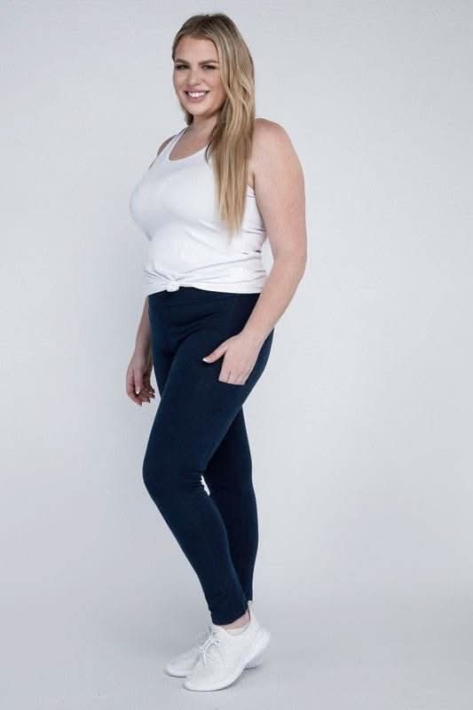 Plus Everyday Leggings with Pockets - Fit Me For 20