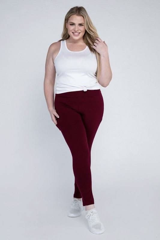 Plus Everyday Leggings with Pockets - Fit Me For 20