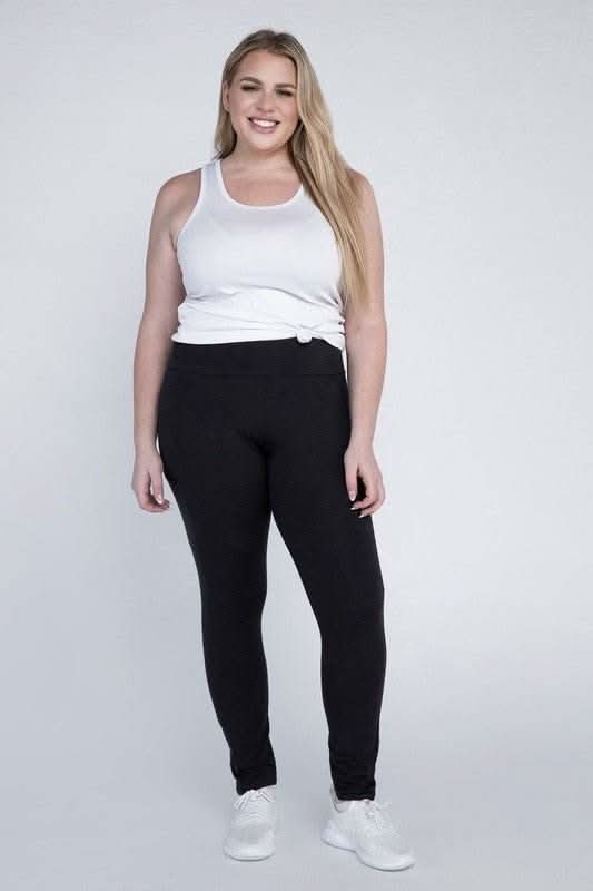 Plus Everyday Leggings with Pockets - Fit Me For 20