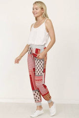 Plus Quilted Print Joggers - Fit Me For 20