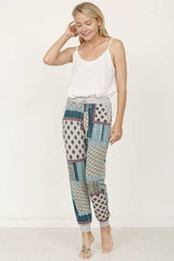 Plus Quilted Print Joggers - Fit Me For 20