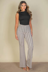 Ribbed Knit Ruched Side Sleeveless Top - Fit Me For 20