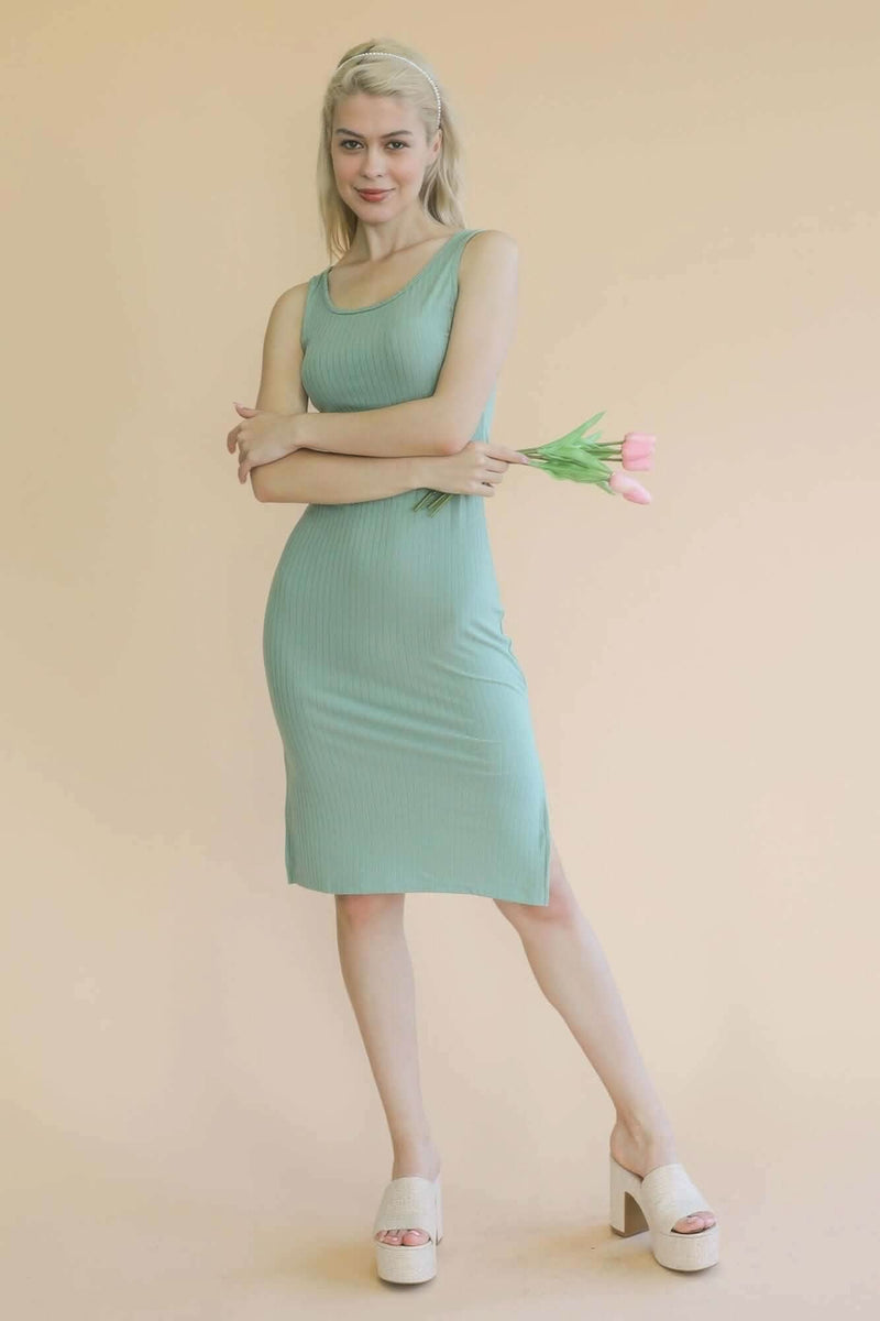 Weekend Vibes Ribbed Midi - Fit Me For 20