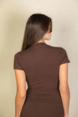 Short Sleeve Round Neck T Shirt - Fit Me For 20