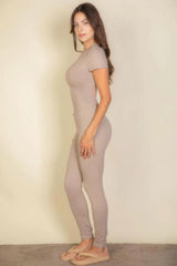 Short Sleeve Round Neck T Shirt - Fit Me For 20