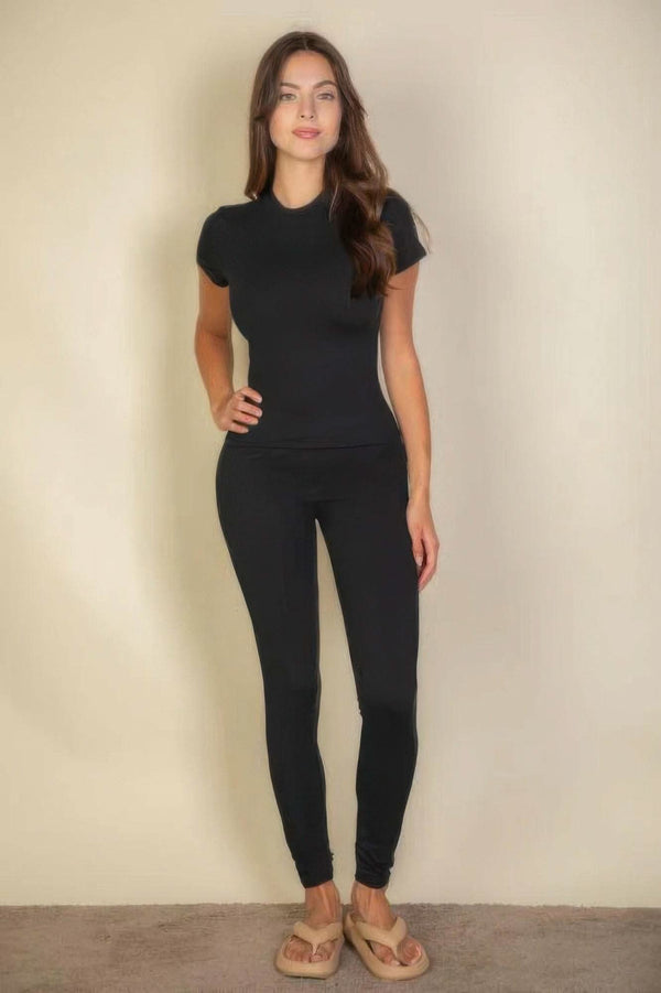 Short Sleeve Round Neck T Shirt - Fit Me For 20