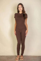 Short Sleeve Round Neck T Shirt - Fit Me For 20