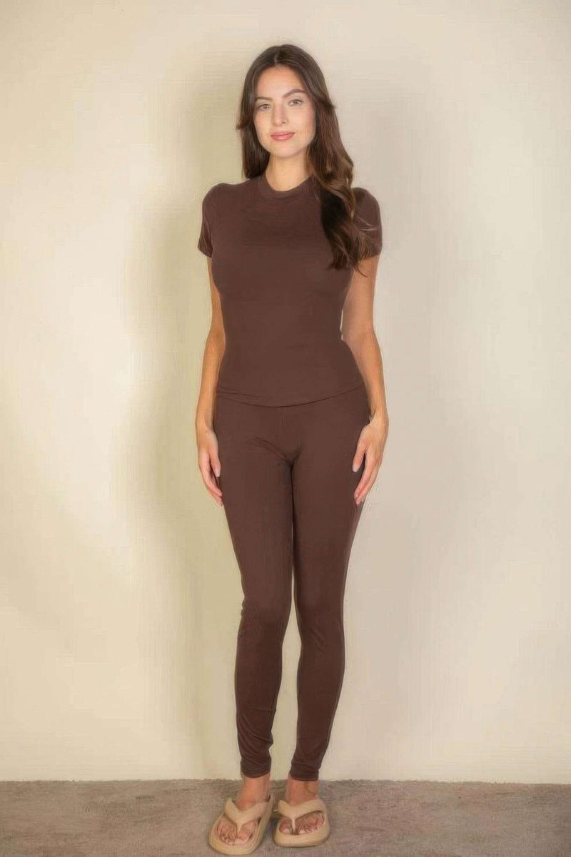 Short Sleeve Round Neck T Shirt - Fit Me For 20