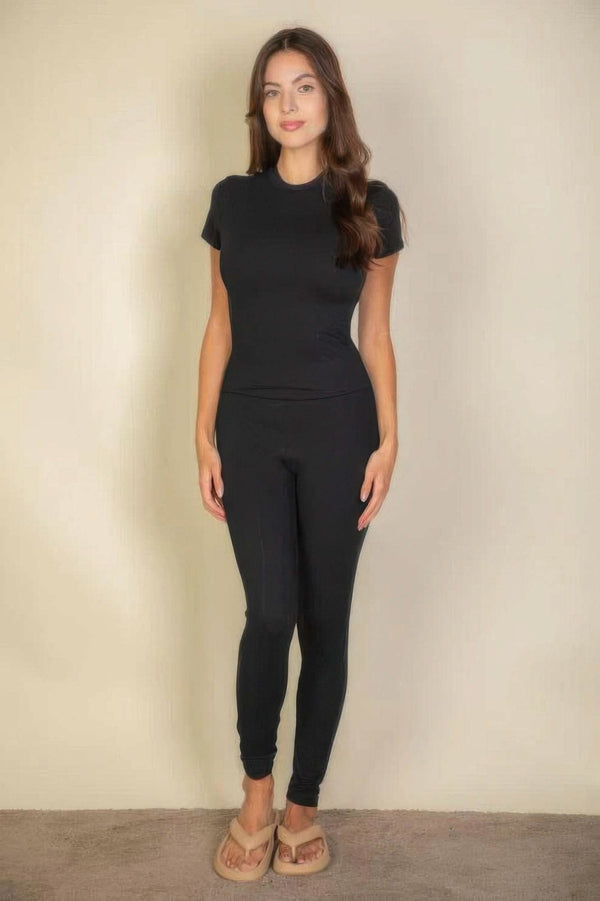 Short Sleeve Round Neck T Shirt - Fit Me For 20