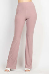 Solid Halter Top And Elastic Leggings Set - Fit Me For 20