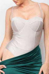 Solid Sweetheart Cami Bodysuit - Fit Me For 20