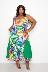 Splice Tropical Dress - Fit Me For 20