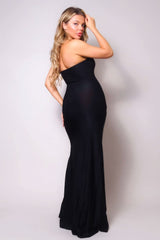 Strapless Sweetheart Maxi Dress - Fit Me For 20