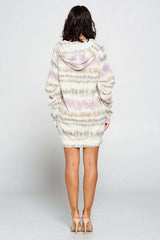 Terry Brushed Print Sweater Dress - Fit Me For 20