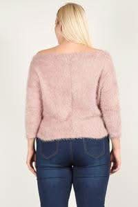 Textured Long Sleeve Top - Fit Me For 20