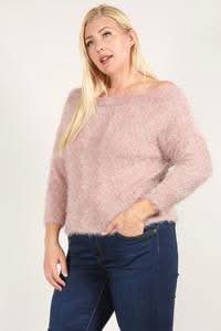 Textured Long Sleeve Top - Fit Me For 20