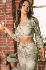 Tie Dye Ribbed Sweater Set - Fit Me For 20