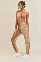Two-tone Color Two-piece Set - Fit Me For 20