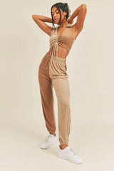 Two-tone Color Two-piece Set - Fit Me For 20
