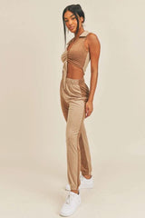 Two-tone Color Two-piece Set - Fit Me For 20