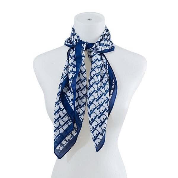 VERSATILE LUXURY PATTERN SILK SCARF - Fit Me For 20