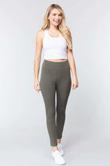 Waist Band Long Ponte Pants - Fit Me For 20