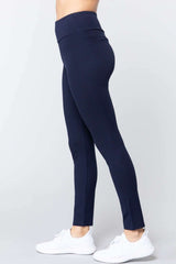 Waist Band Long Ponte Pants - Fit Me For 20