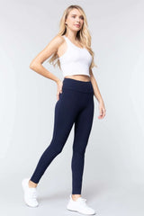 Waist Band Long Ponte Pants - Fit Me For 20